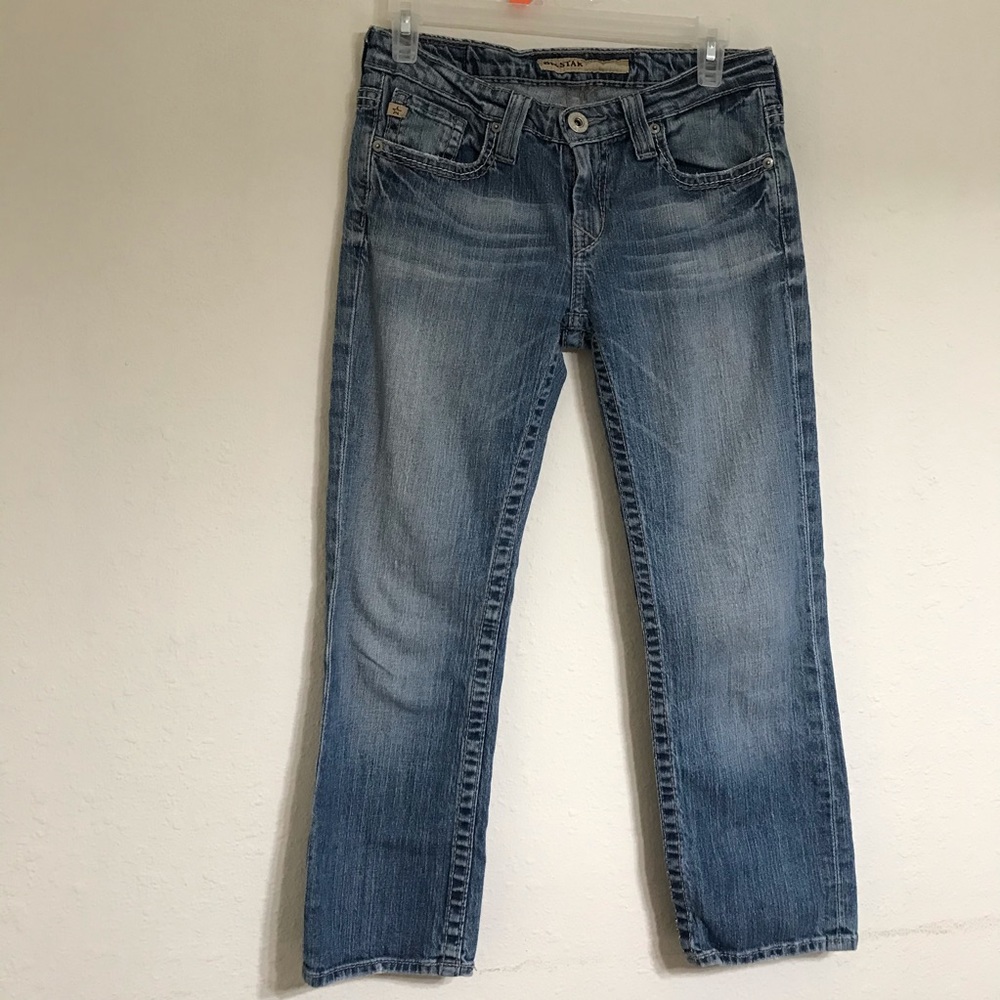 Bigstar EST.1974 blue jeans size27between leg 24
